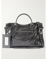 Balenciaga - Le City Medium Leather Shoulder Bag - Lyst