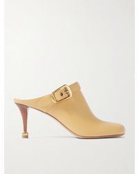 Chloé - Andrea Leather Mules - Lyst
