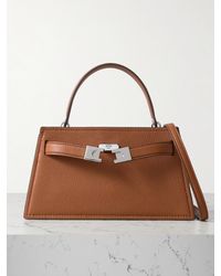 Tory Burch - Sac Porté Épaule En Cuir Texturé Petite Lee Radziwill - Lyst