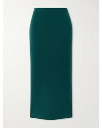 High Sport - Cassidy Wool Midi Skirt - Lyst