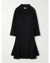 Comme des Garçons - Paneled Wool And Cashmere-Blend Flannel Coat - Lyst