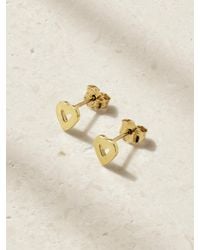 Jennifer Meyer - Mini Open Heart 18-Karat Earrings - Lyst