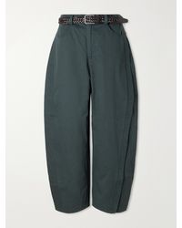 Sea - Odessa Belted Cotton Wide-Leg Pants - Lyst