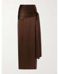 Heirlome - Mila Silk Maxi Skirt - Lyst