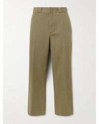 RE/DONE - The Ollie Cotton-Gabardine Straight-Leg Pants - Lyst
