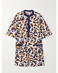 Eres - Coquillage Marée Printed Cotton And Silk-Blend Twill Coverup - Lyst