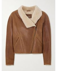 Isabel Marant - Blondine Jacke Aus Shearling - Lyst