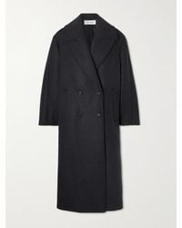 Rohe - Ezra Oversized Double-Breasted Wool-Blend Coat - Lyst