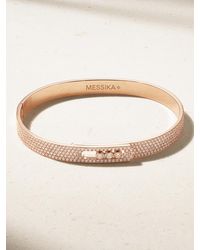 Messika - Move Noa 18-Karat Rose Diamond Bracelet - Lyst