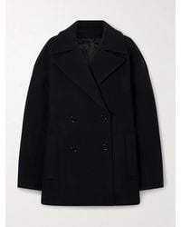 TOTEME - Double-Breasted Wool-Blend Coat - Lyst