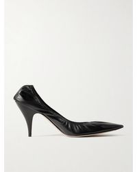 The Row - Liisa Leather Pumps - Lyst
