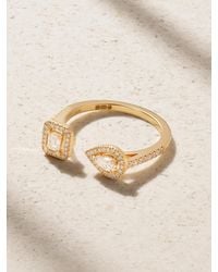 Messika - My Twin Toi & Moi 18-Karat Diamond Ring - Lyst