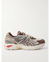Asics - Above The Clouds Gt-2160 Faux Leather And Rubber-Trimmed Mesh Sneakers - Lyst