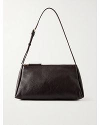 Calvin Klein - Aurelis Textured-Leather Shoulder Bag - Lyst