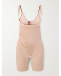 Spanx - Supersculpt Transform Open-Bust Mid-Thigh Stretch Bodysuit - Lyst