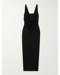 Kallmeyer - Odessa Draped Stretch-Jersey Midi Dress - Lyst
