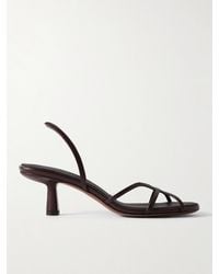 Neous - Ibor Leather Slingback Sandals - Lyst