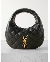 Saint Laurent - Icarino Matelassé Leather Tote - Lyst