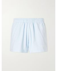 Sporty & Rich - International Disco Cotton Shorts - Lyst