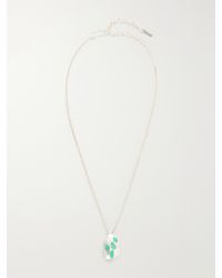 Completedworks - Cobblestones-Plated Resin Pendant Necklace - Lyst