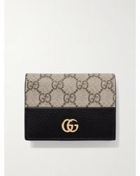Gucci - Bi-Colour Gg Marmont Card Case Wallet - Lyst