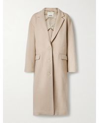 Isabel Marant - Efezia Brushed Wool-Blend Coat - Lyst