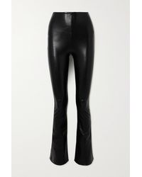 COMMANDO Faux stretch patent-leather skinny pants