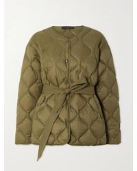 Rag & Bone - Rudy Belted Quilted Shell Down Coat - Lyst