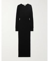 ÉTERNE - Ribbed Stretch-Jersey Maxi Dress - Lyst