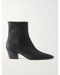 Manolo Blahnik - Aliera 50 Nubuck Ankle Boots - Lyst