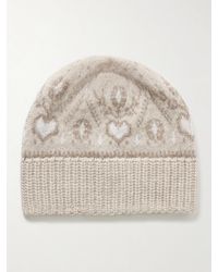 KHAITE - Avers Fair Isle Cashmere Beanie - Lyst