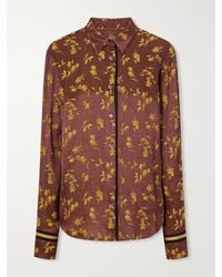 Dries Van Noten - Floral-Jacquard Shirt - Lyst