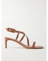 Gianvito Rossi - Tokio 55 Patent-Leather Sandals - Lyst