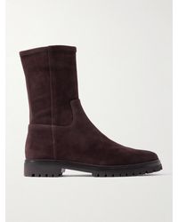 Loeffler Randall - Danny Stretch-Suede Ankle Boots - Lyst