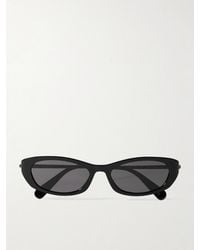 Dior - D-Moon B1I Cat-Eye Acetate And Gunmetal-Tone Sunglasses - Lyst