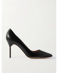 Manolo Blahnik - Bb 90 Leather Pumps - Lyst