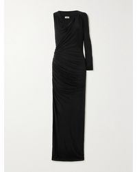 GAUGE81 - Myrtia Asymmetric One-Sleeve Ruched Stretch-Jersey Maxi Dress - Lyst