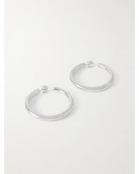 Jennifer Fisher - Natasha Baby-Tone Hoop Earrings - Lyst