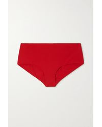 Womens Clothing Lingerie Knickers and underwear The Row Synthetic Abbeta Brief in Red 
