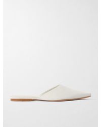TOVE - Pheby Point-Toe Suede Mules - Lyst