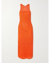 A.L.C. - Robe Midi En Coton Crocheté Roland - Lyst