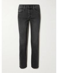 Mother - The Hiker Hover Hoch Sitzende Jeans Mit Geradem Bein - Lyst