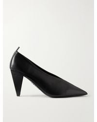Loewe - Origami Cubic 85 Leather Pumps - Lyst