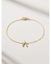Jennifer Meyer - Mini Wishbone 18-Karat Bracelet - Lyst