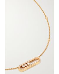 Messika - Baby Move 18-Karat Diamond Necklace - Lyst