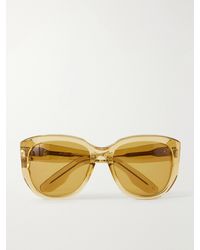 Jacques Marie Mage - Roxy Oversized Round-Frame Acetate Sunglasses - Lyst