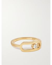 Messika - Move Uno 18-Karat Diamond Ring - Lyst