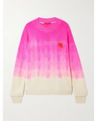 The Elder Statesman - Kaschmirpullover Mit Intarsienmotiven - Lyst