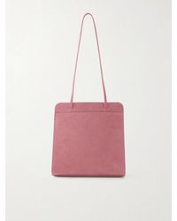 Faune - Lisse Suede Tote - Lyst