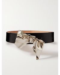 Alexander McQueen - Bow-buckle Leather Belt - Lyst